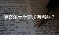 康奈尔大学要求有哪些？